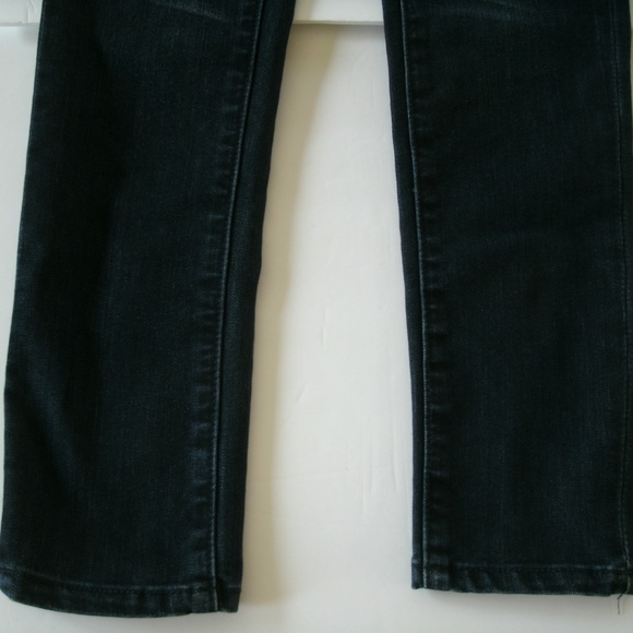 BLANK NYC Jeans Skinny Exposed Ankle Zipper Dark Wash Size 27 Cotton Spandex - Picture 7 of 14
